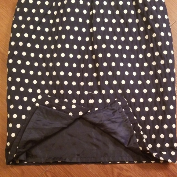 Forever 21 Rockabilly Retro Fitted Polka Dot Dress - Picture 6 of 8